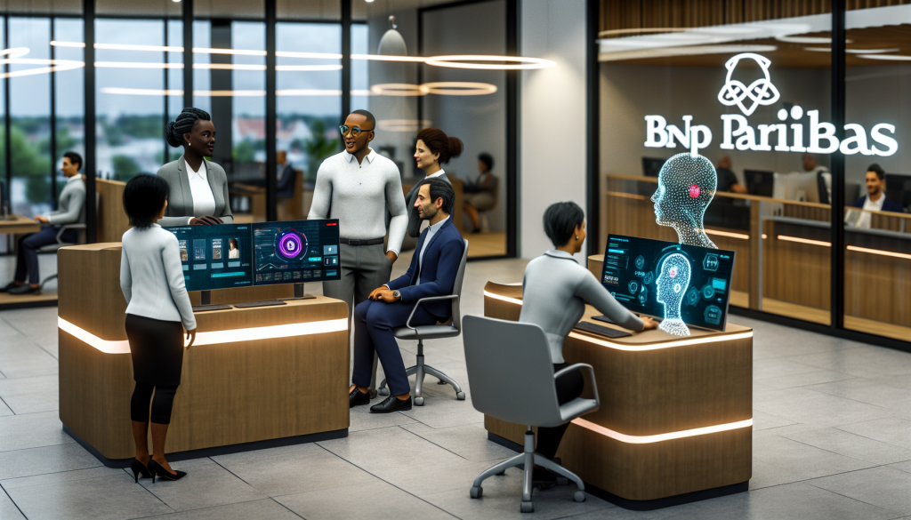 BNP Paribas et l'IA: 100 cas d'usage innovants
